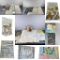 Strategy Board Game and Many Pieces Lot