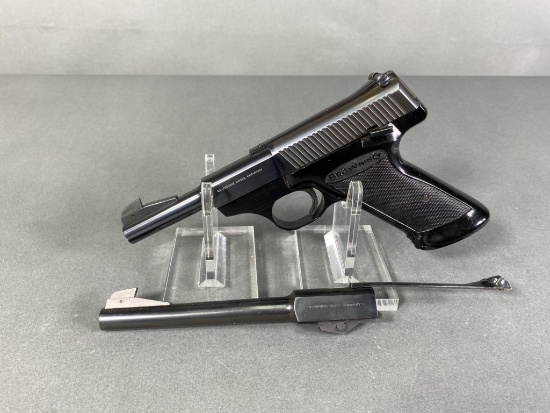 ** Rare Made in Belgium Browning Nomad 22 LR Pistol w/Extra 6.5" Barrel