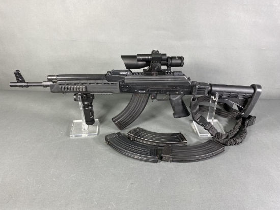 * Izhmash Saiga AK-47 Rifle 7.62x39 w/Four Magazines