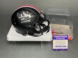 Archie Griffin signed black Ohio State mini helmet, Archie hologram