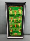 Cleveland Browns Legions HOF vintage clock, 10x22: Otto Graham, Jim Brown