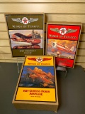 Vintage Ertl Wings of Texaco Airplanes, Fourth, Fifth and Sixth in the Series