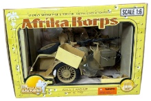 21st Century Toys The Ultimate Soldier Afrika Korps German Motorcycle and Sidecar 1:6 Scale Set