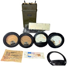 An Assortment of United States Military Communication and Electronic Test Equipment Including an RCA