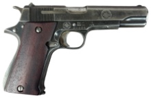 ** Star Model A Semi-Automatic Pistol 9mm Largo with 5 Inch Barrel 1945