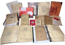 An Assortment of United States Army and Air Force Technical Manuals and Historical Ephemera