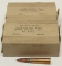 (2) 48 round boxes of .303 British Greek mil.