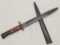 M48 Mauser bayonet manufactured at the