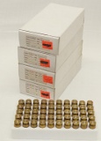 (4) boxes .45 ACP primed pistol cases, sold by the