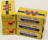 (6) boxes Winchester-Western primed 9mm Luger