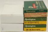 (5) boxes assorted .25-06 Rem. fired brass