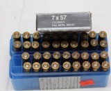 50 rds primed 7x57 Mauser & 8 rds. .257 Roberts