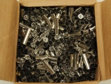 full case of .357 Mag nickel plated brass cases