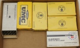 (6) boxes .45 ACP fired brass cases,