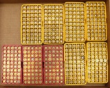 (9) boxes .45 ACP primed brass cases,