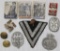 Nazi Tinnie book and patch lot