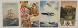 lto of 4 telegraphed folders, Nazi themed