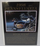 1998 PA Duck Stamp by Gerald Putt poster,