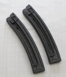 (2) GSG 22 rounds .22LR polymer magazines