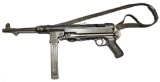Deactivated MP40, rear of remaining receiver