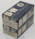 (2) boxes Smith & Wesson .38 Special +P