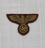 Gold Breast Eagle w/brown backing