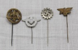 lot of 4 WW2 German stick pins