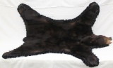 Black Bear skin rug, 62