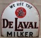 DeLaval Milker tin sign, appears to have been