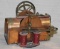 H-K electric engine, copper & brass, Pat. Feb. 20,