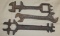 3 Early Implement Wrenches