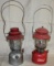 2 White Gas pressured lanterns, 