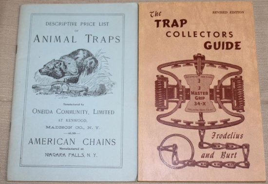 6 trap books, The Trap Collectors Guide-Frodelius