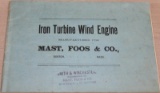 Iron Turbine Wind Engine Mfg. for Mast, Foos & Co.