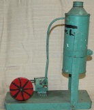 scale model steam engine made of 