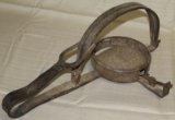 large hand forged trap, 10