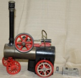 scale model steam traction engine,