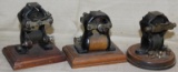 3 small early electric motors, 