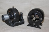 2 small electric motors 