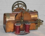 H-K electric engine, copper & brass, Pat. Feb. 20,
