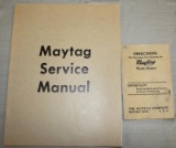 original Maytag Multi-Motor Operating Directions