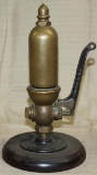 Lunkenheimer brass steam whistle, Pat. March 28,