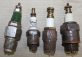 (4) spark plugs, 