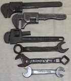 6 wrenches, Indian-adjustable, Ford-adjustable,
