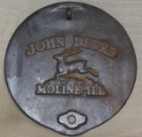 John Deere cast iron corn planter lid