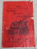 E.B. Van Atta 1898 catalog, Engines, Boilers,