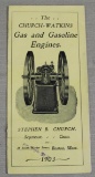 1903 Church-Watkins Gas Engines & Equipment