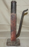 Early Wooden Jack, some orig red paint, 20