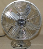 CINNI 200 mm Table Fan, Chrome plated