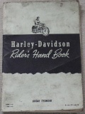 books -- Harley-Davidson Rider's Hand Book,
